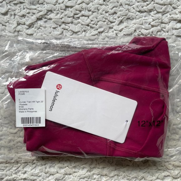 LAST CHANCE NWT Wunder Train High-Rise Tight with Pockets 25", Size 0 - Picture 4 of 4